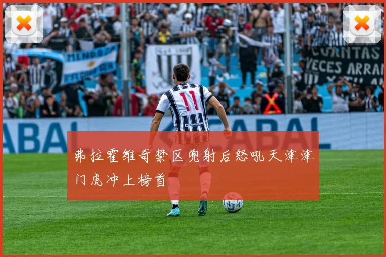 弗拉霍维奇禁区兜射后怒吼天津津门虎冲上榜首